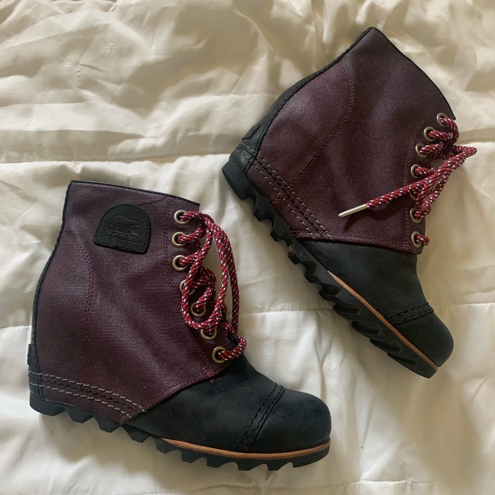 Sorel PDX Lace Wedge Lexie Wedge  8.5